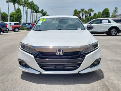2022 Honda Accord Sedan Sport
