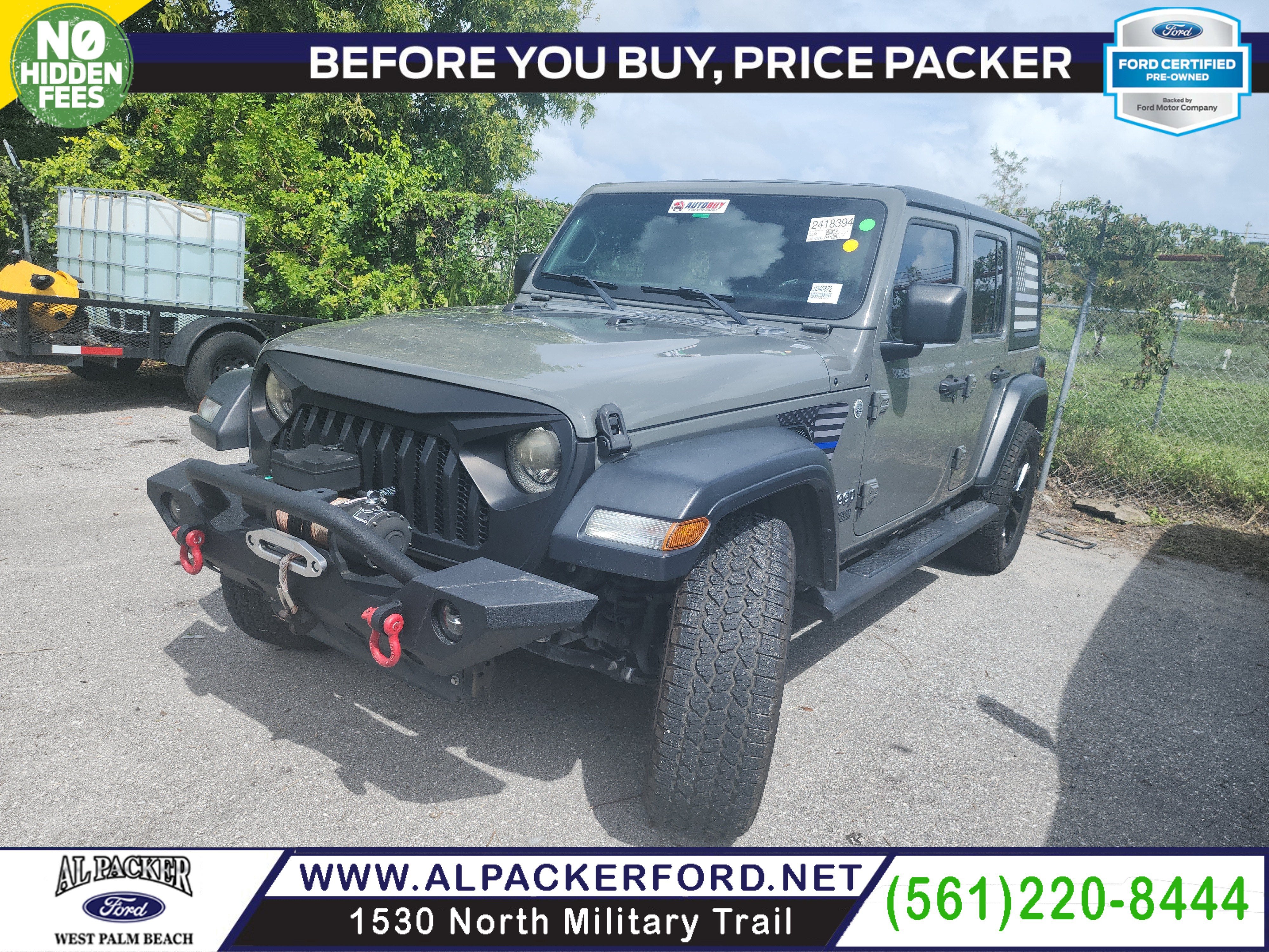 2020 Jeep Wrangler Unlimited Sport S
