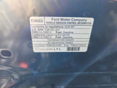 2026 Ford Mustang Dark Horse