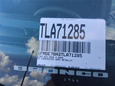 2026 Ford Bronco Big Bend