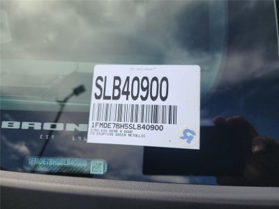 2025 Ford Bronco Big Bend