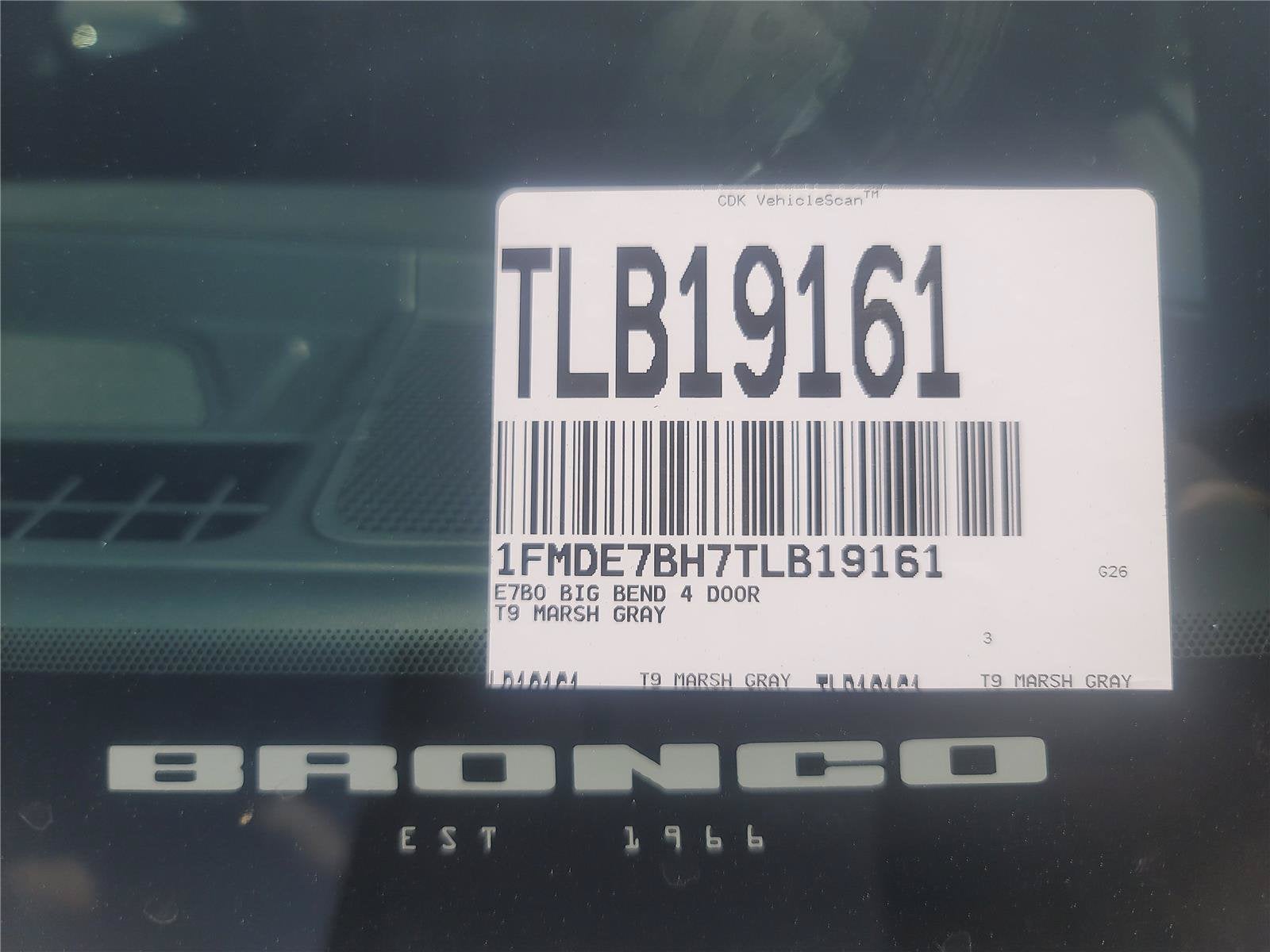 2026 Ford Bronco Big Bend