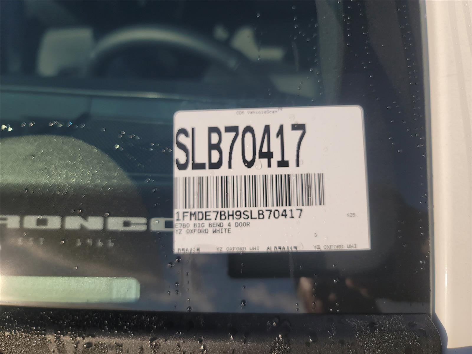 2025 Ford Bronco Big Bend