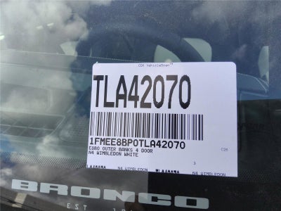 2026 Ford Bronco Outer Banks