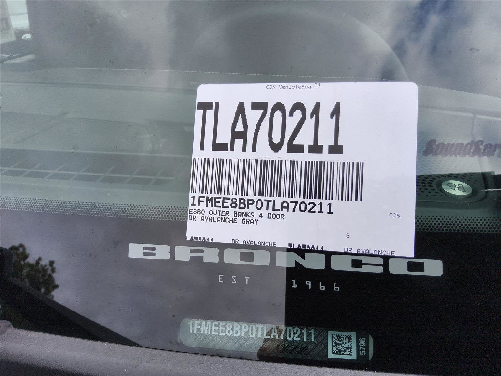 2026 Ford Bronco Outer Banks