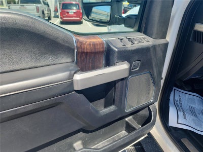 2017 Ford Super Duty F-350 SRW Platinum