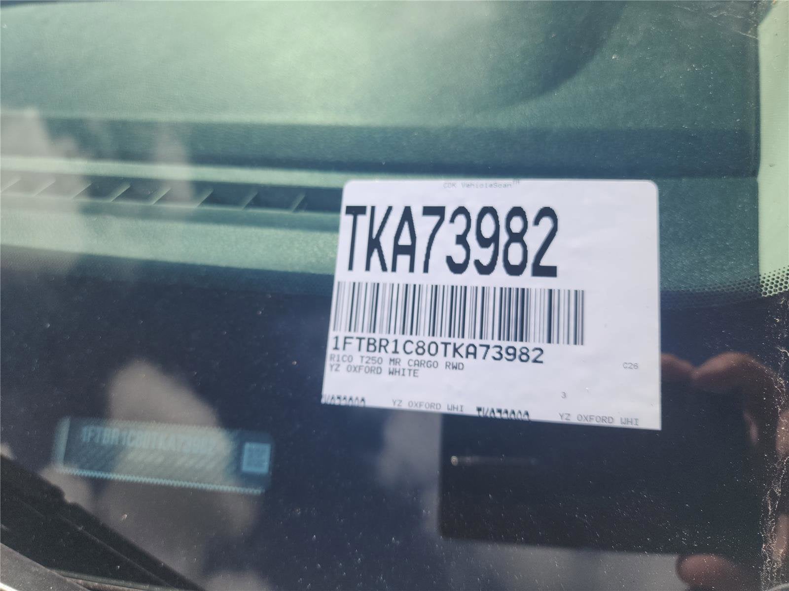 2026 Ford Transit Cargo Van Base