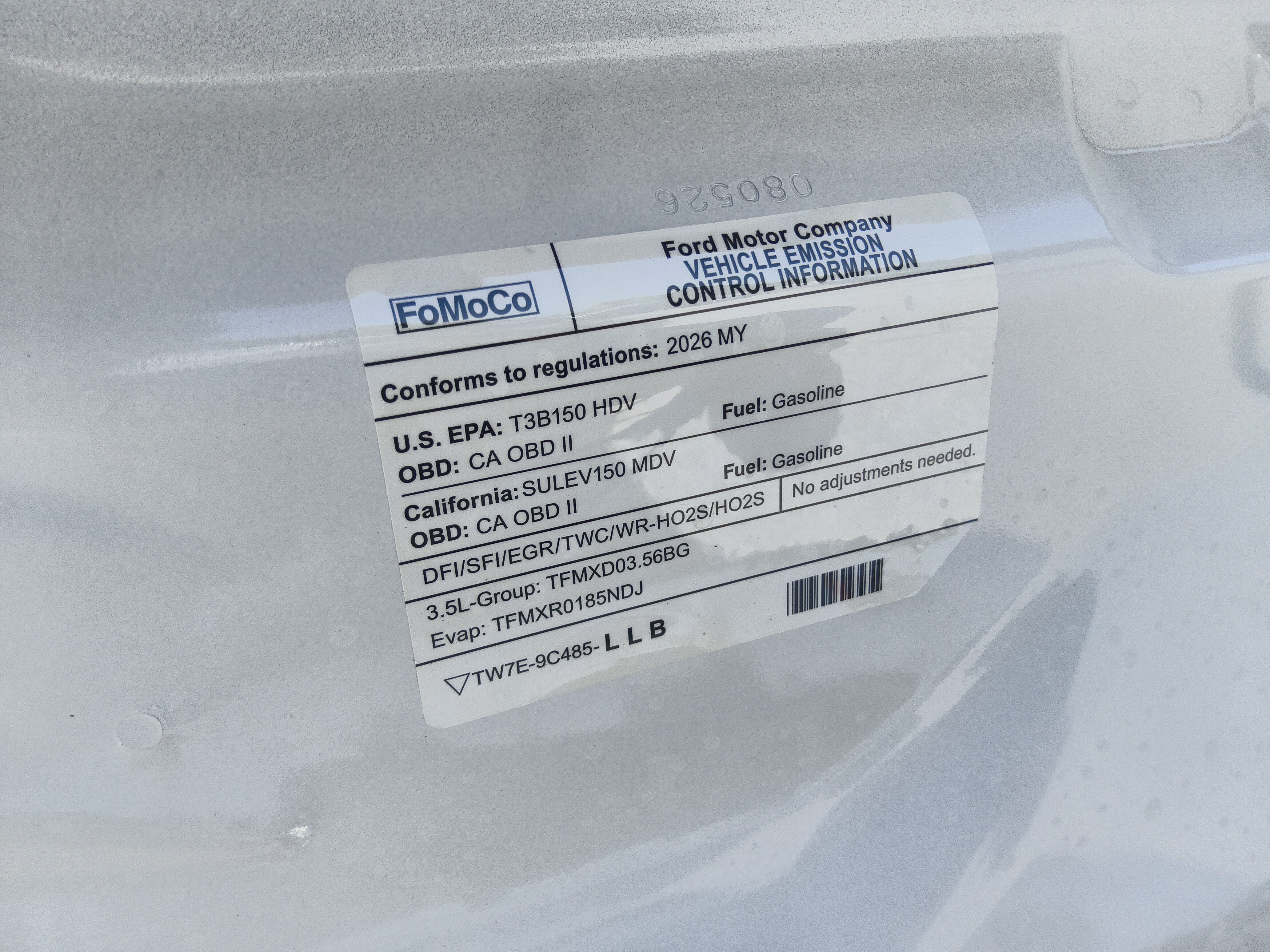 2026 Ford Transit Cargo Van Base