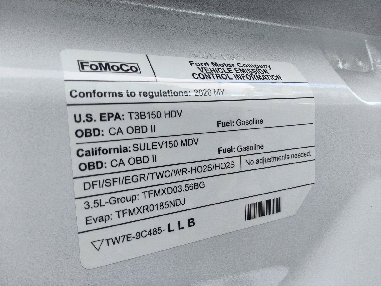 2026 Ford Transit Cargo Van Base