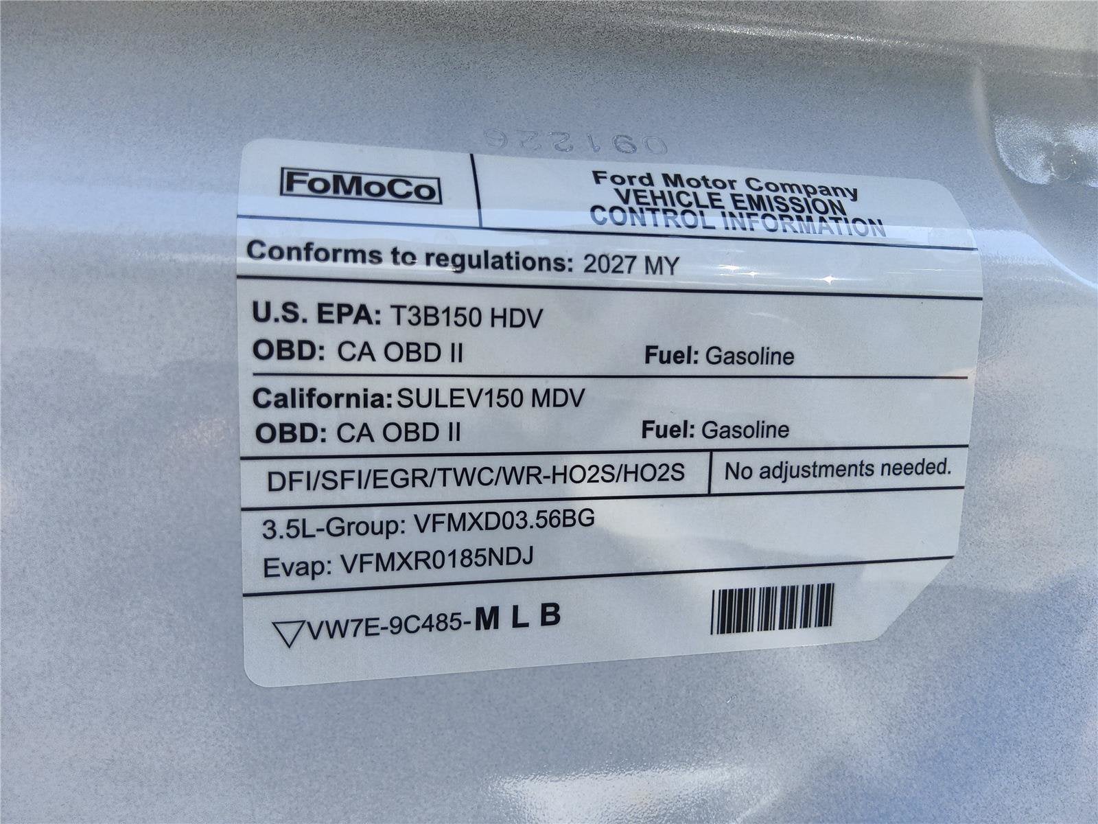 2027 Ford Transit Cargo Van Base