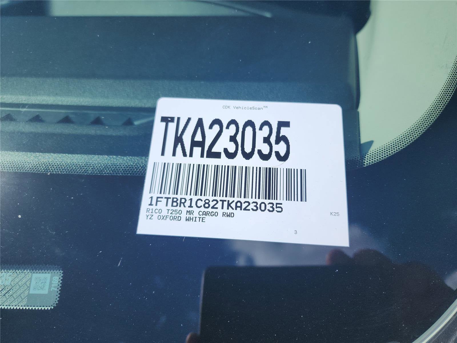 2026 Ford Transit Cargo Van T-250 148" Med Rf 9150 GVWR RWD