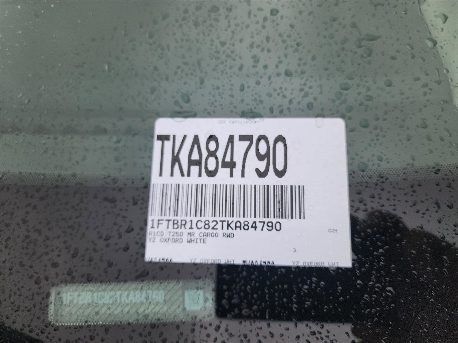 2026 Ford Transit Cargo Van Base