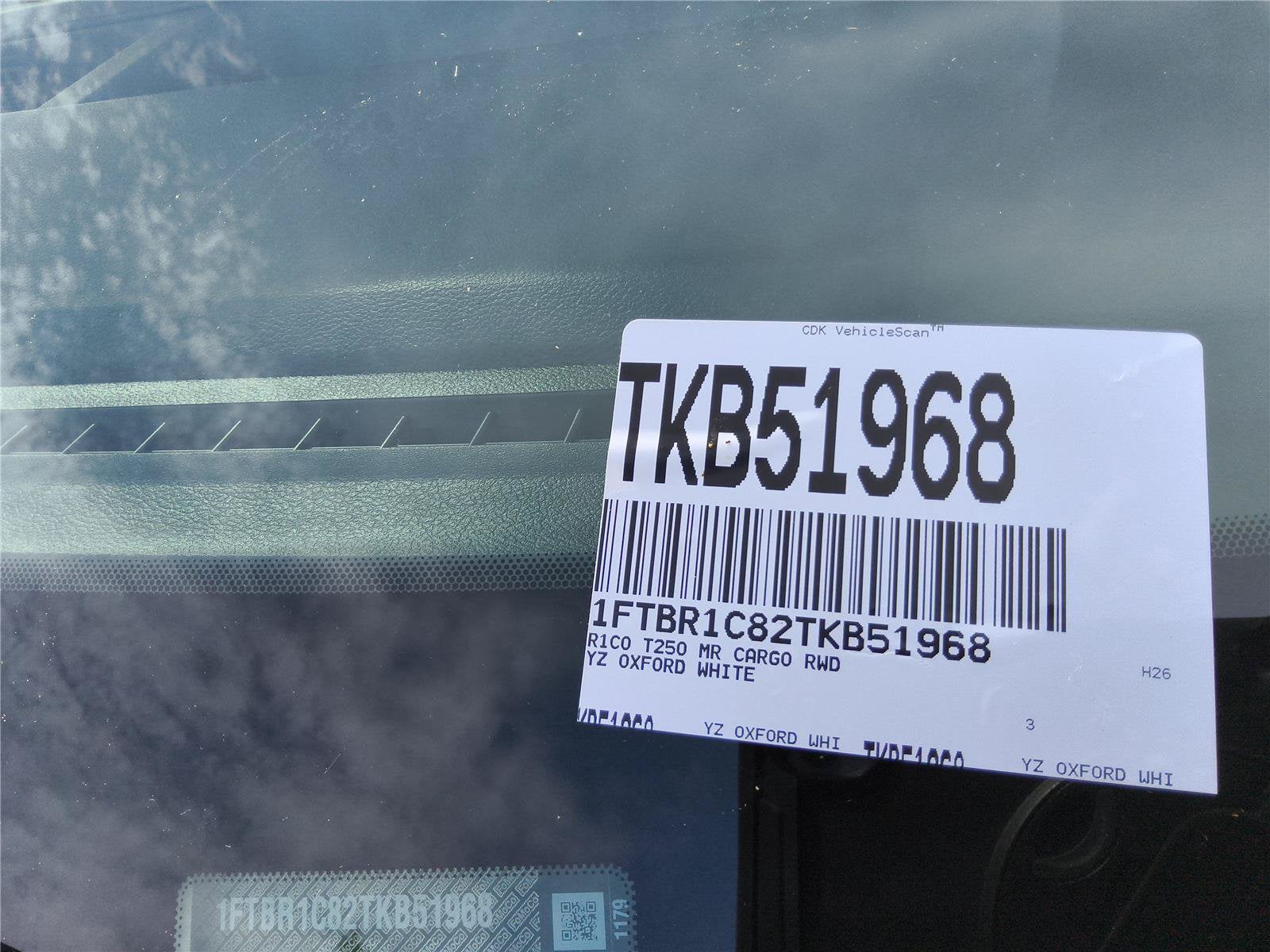 2026 Ford Transit Cargo Van Base