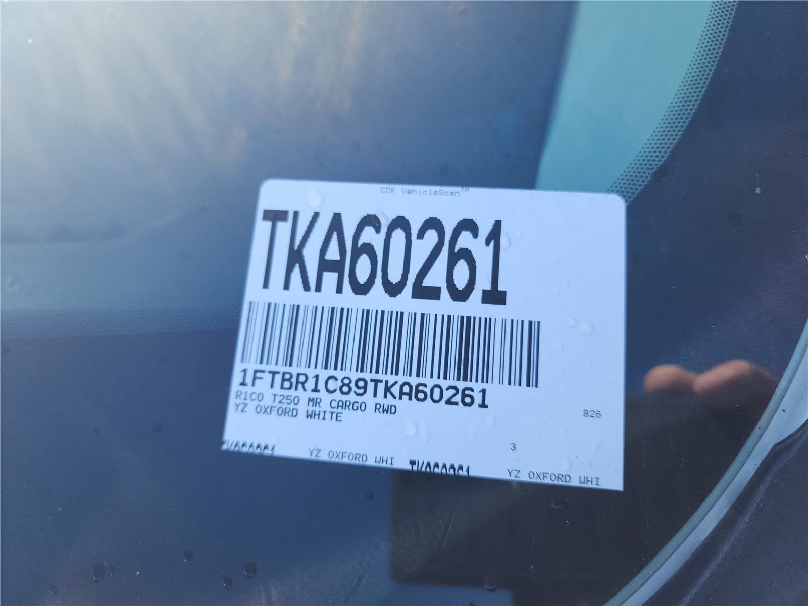 2026 Ford Transit Cargo Van Base