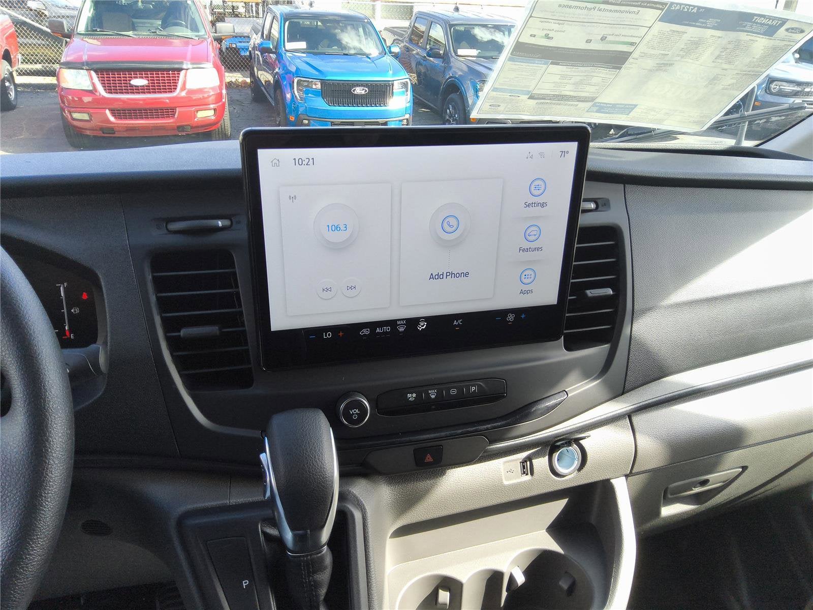 2026 Ford Transit Cargo Van Base