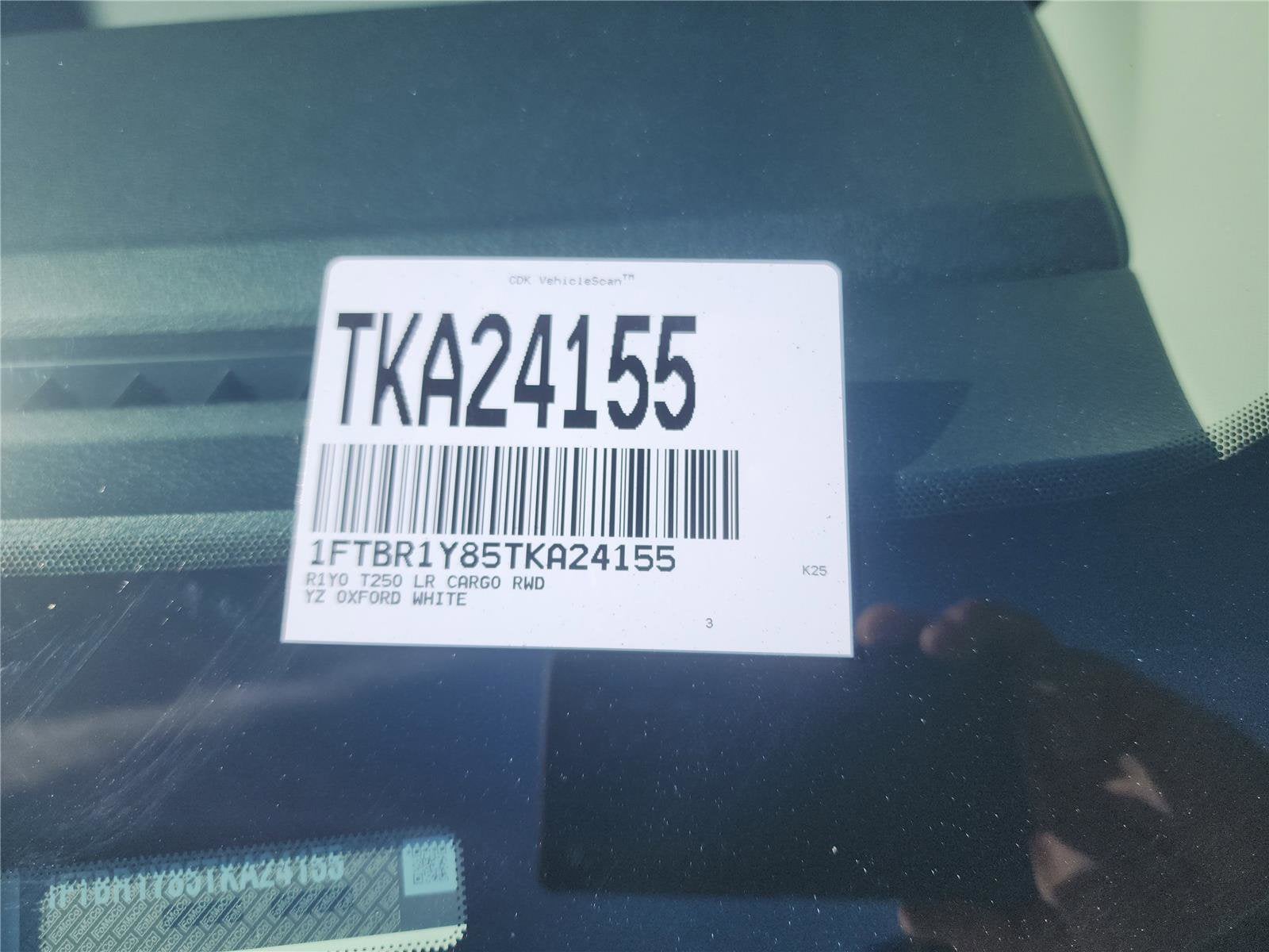 2026 Ford Transit Cargo Van Base