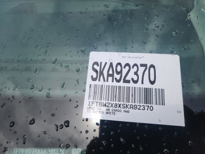 2025 Ford Transit Cargo Van T-350 148" Hi Rf 9500 GVWR AWD