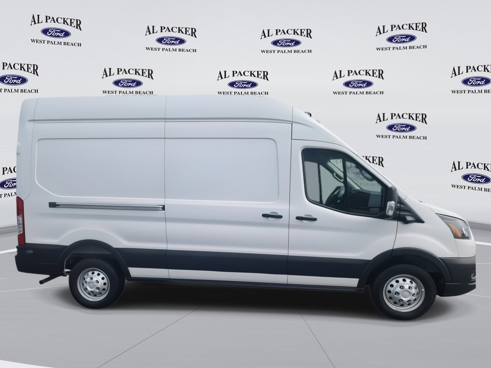 2025 Ford Transit Cargo Van T-350 148" Hi Rf 9500 GVWR AWD