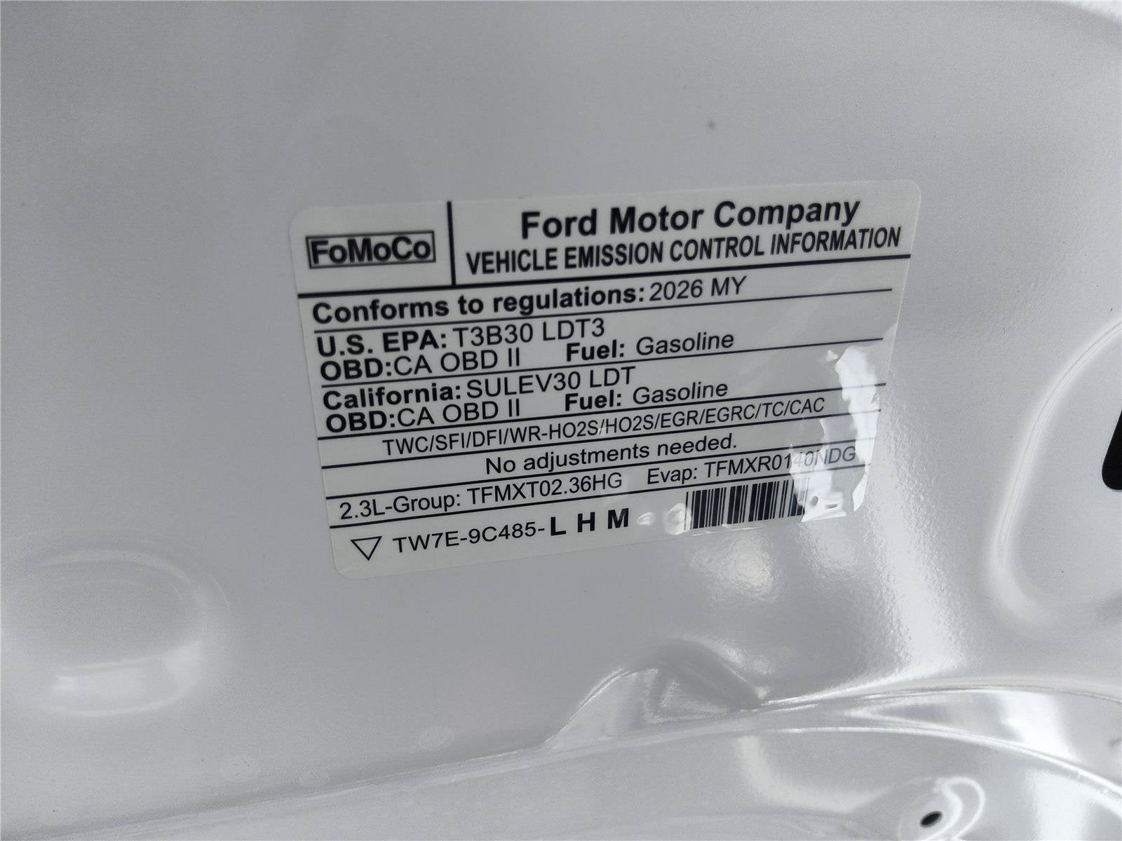 2026 Ford Ranger XL