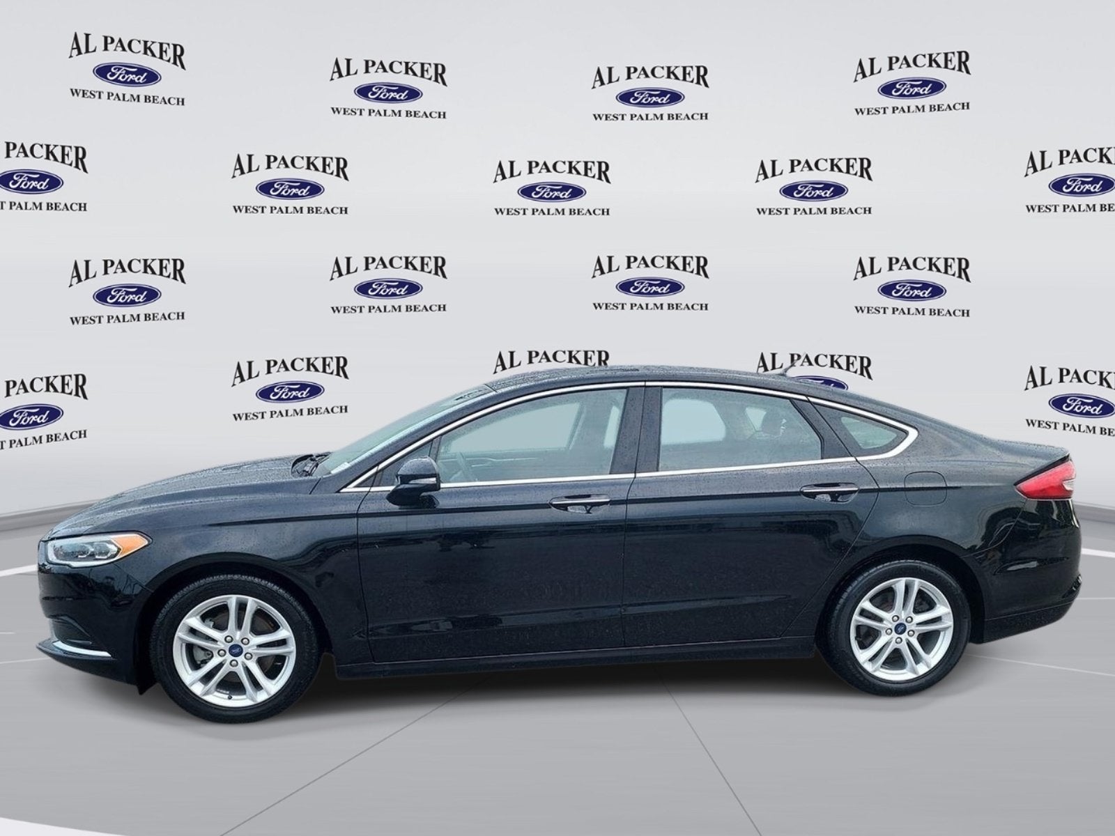 Certified 2018 Ford Fusion SE with VIN 3FA6P0HD1JR240484 for sale in West Palm Beach, FL