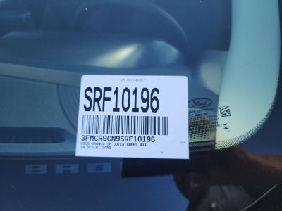 2025 Ford Bronco Sport Outer Banks