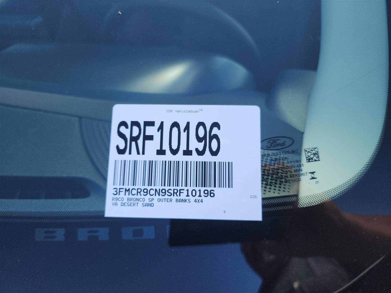 2025 Ford Bronco Sport Outer Banks