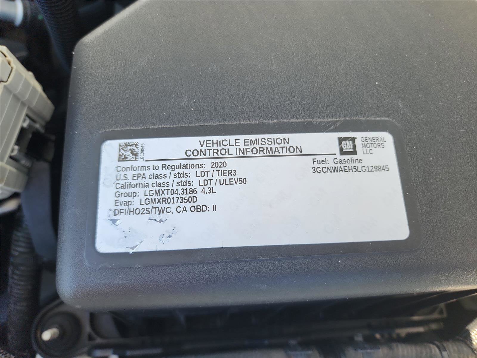 2020 Chevrolet Silverado 1500 Work Truck