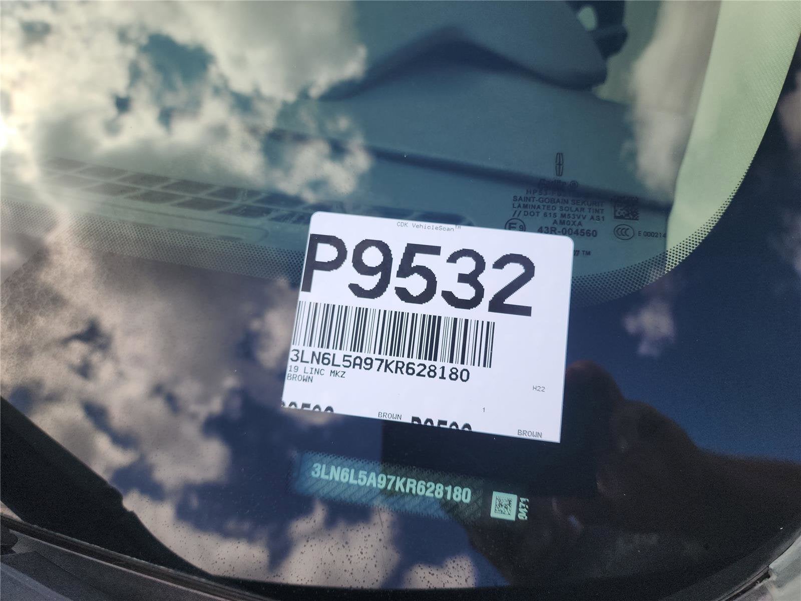 2019 Lincoln MKZ Standard