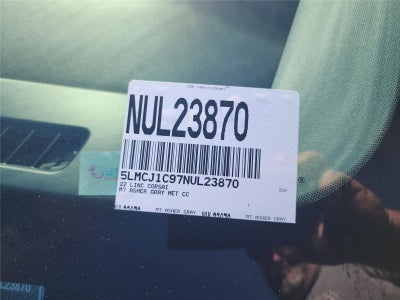 2022 Lincoln Corsair Standard