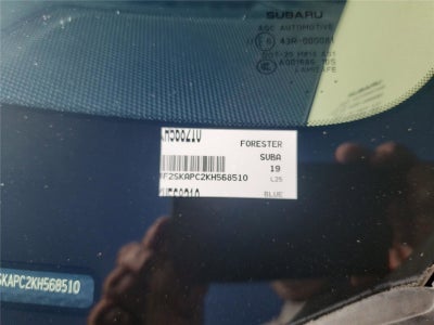 2019 Subaru Forester Sport