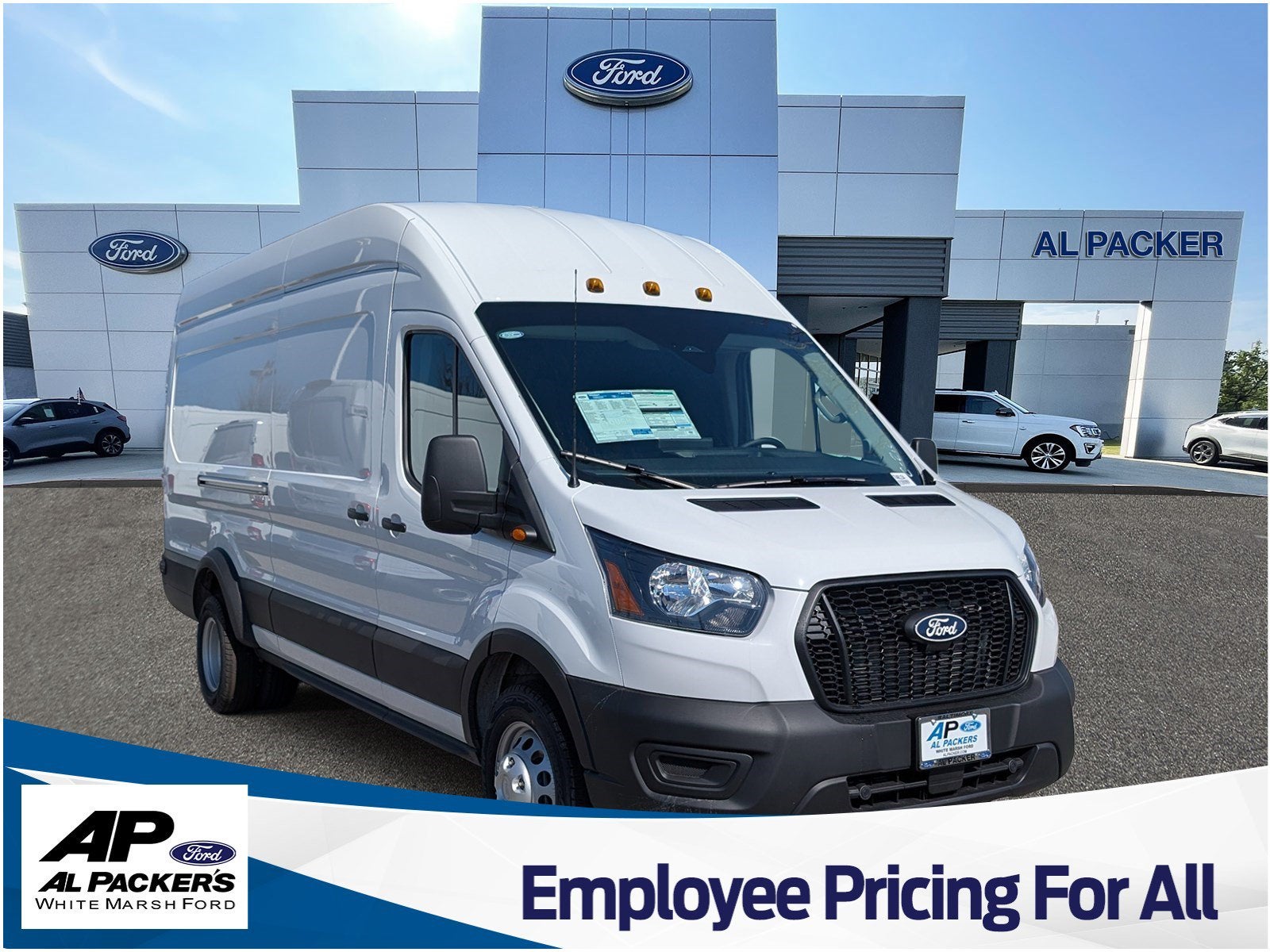 2026 Ford Transit Cargo Van T-350 HD 148" EL Hi Rf 9950 GVWR DRW RWD