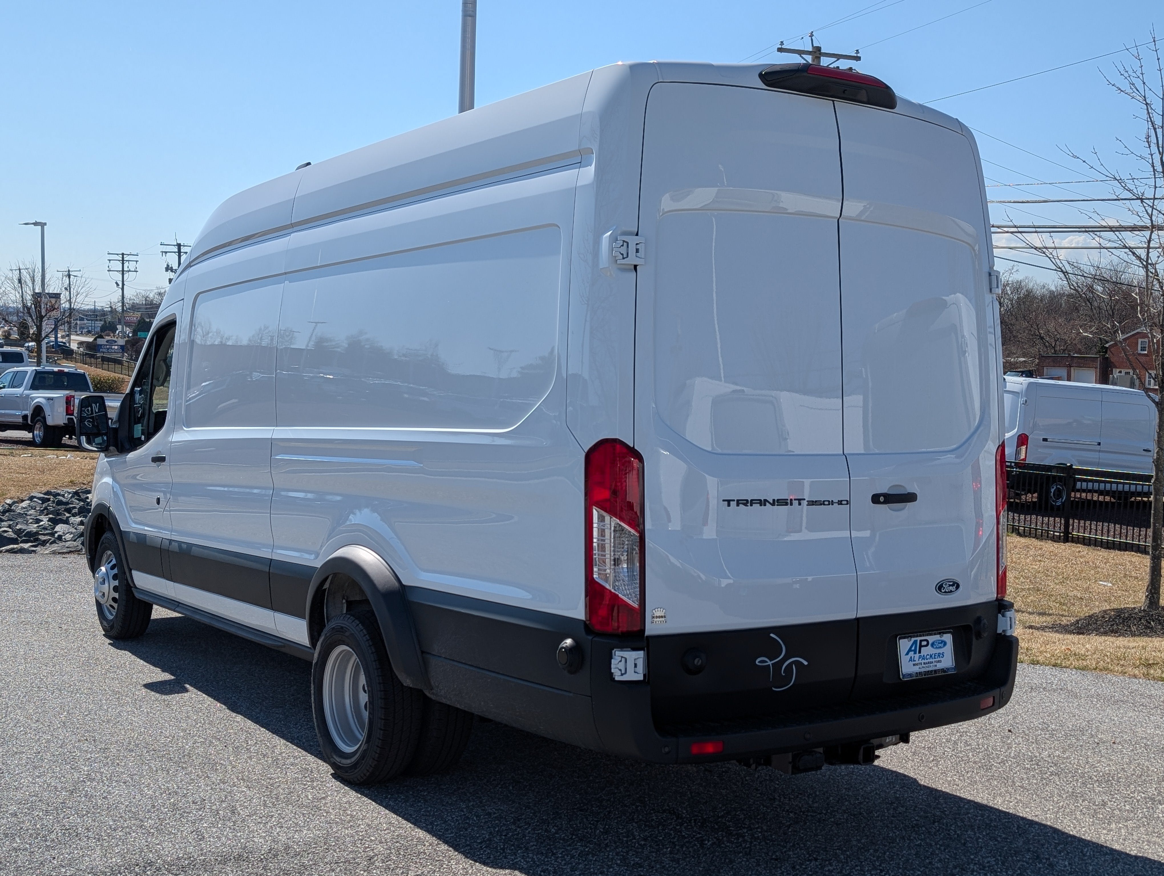 2026 Ford Transit Cargo Van T-350 HD 148" EL Hi Rf 9950 GVWR DRW RWD
