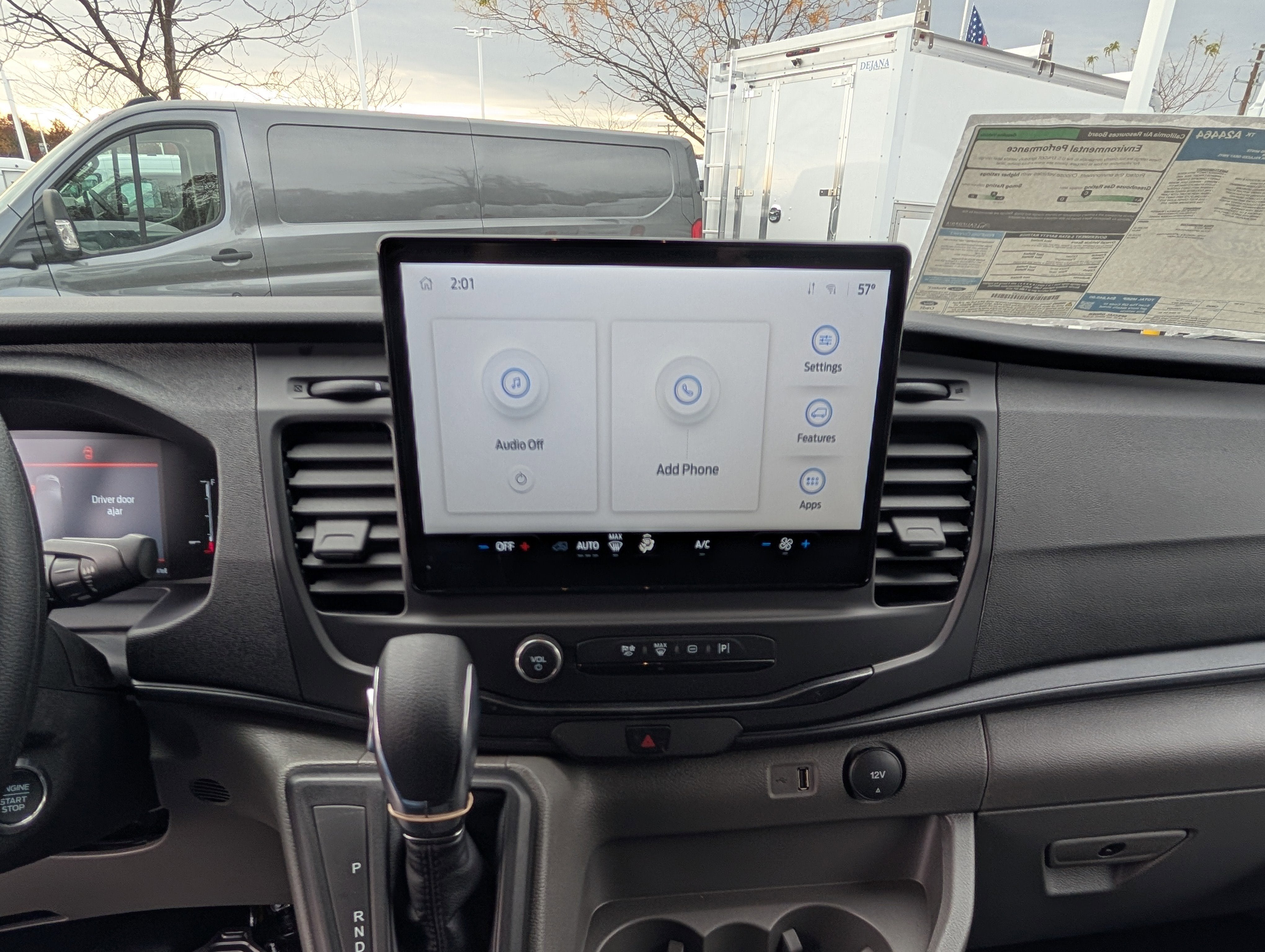 2026 Ford Transit Cargo Van Base