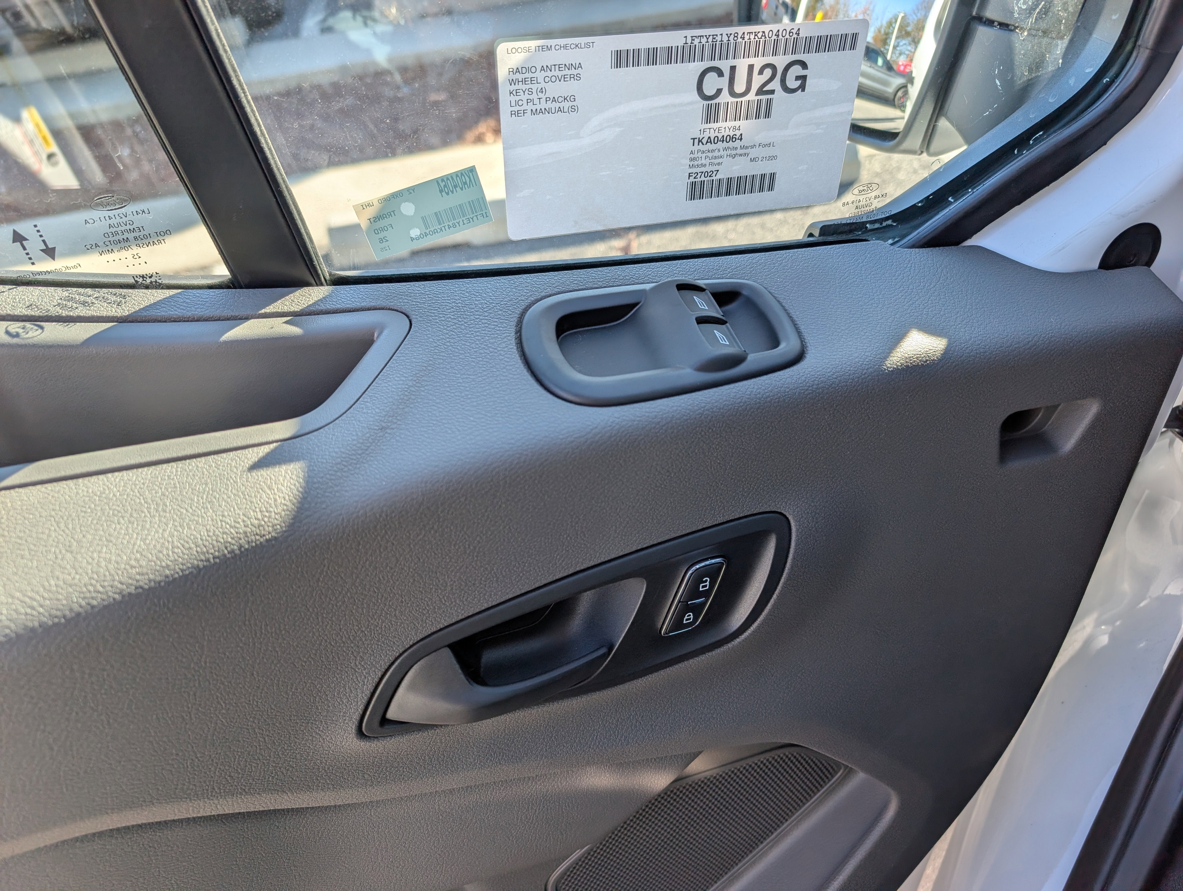 2026 Ford Transit Cargo Van Base