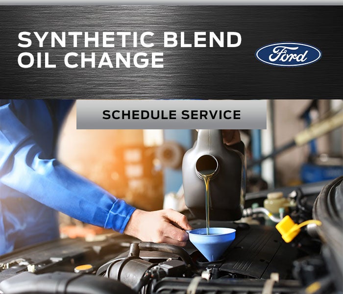 Synthetic Blend Oil Change